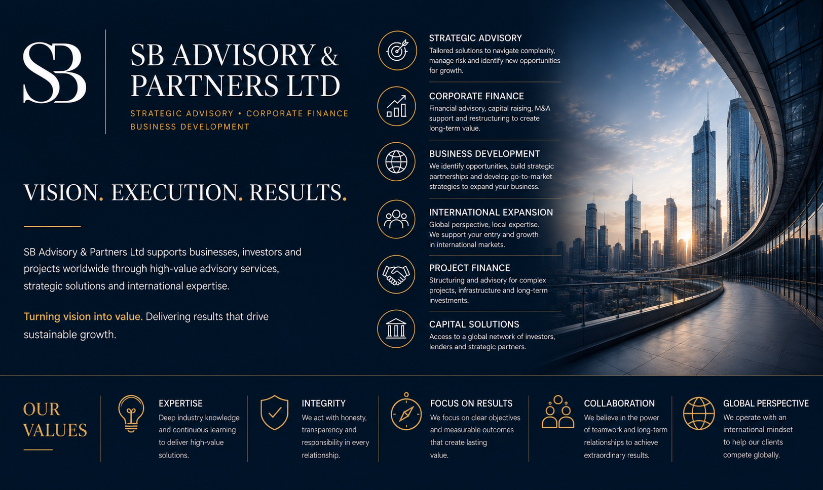 SB ADVISORY & PARTNERS LTD